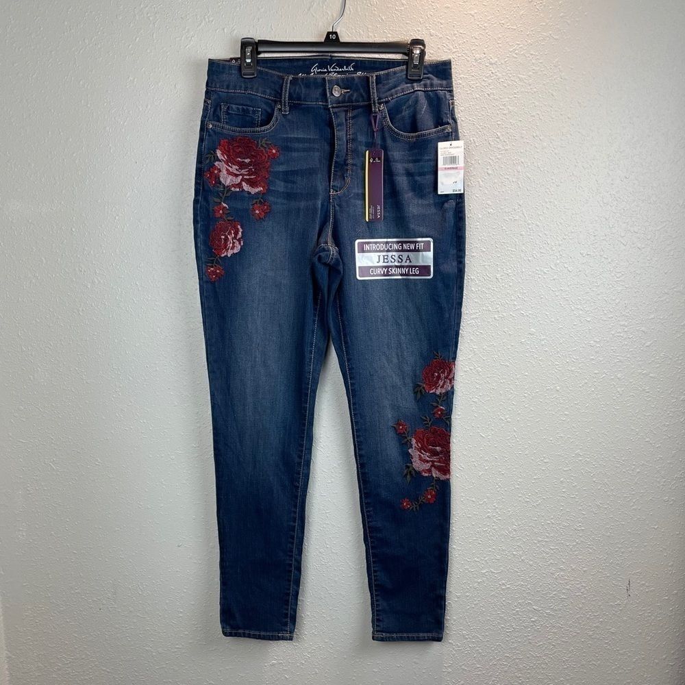 NWT Gloria Vanderbilt Jessa Jeans Size 10